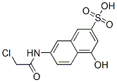 6-(2-chloroacetamido)-1-naphthol-3-sulfonic acid CAS#: 123733-06-2