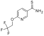 6-(2,2,2-TRIFLUOROETHOXY)PYRIDINE-3-THIOCARBOXAMIDE CAS#: 175277-59-5