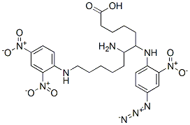 6-(2,4-dinitrophenylamino)-1-aminohexyl-6-(4'-azido-2'-nitrophenylamino)hexanoate CAS#: 120551-21-5