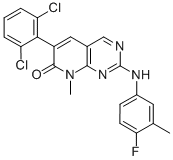 6-(2,6-DICHLORO-PHENYL)-2-(4-FLUORO-3-METHYL-PHENYLAMINO)-8-METHYL-8H-PYRIDO[2,3-D]PYRIMIDIN-7-ONE CAS#: 287204-45-9