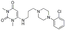 6-[[3-[4-(2-Chlorophenyl)-1-piperazinyl]propyl]aMino]-1,3-diMethyl-2,4(1H,3H)-pyriMidinedione CAS#: 34661-73-9