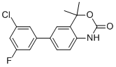 6-(3-CHLORO-5-FLUOROPHENYL)-4,4-DIMETHYL-1H-BENZO[D][1,3]OXAZIN-2(4H)-ONE CAS#: 304854-09-9