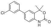 6-(3-CHLOROPHENYL)-4,4-DIMETHYL-1H-BENZO[D][1,3]OXAZIN-2(4H)-ONE CAS#: 304853-28-9