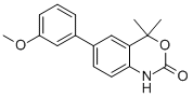 6-(3-METHOXYPHENYL)-4,4-DIMETHYL-1H-BENZO[D][1,3]OXAZIN-2(4H)-ONE CAS#: 304854-36-2