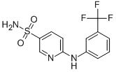6-[[3-(Trifluoromethyl)phenyl]amino]-3-pyridinesulfonamide CAS#: 37105-07-0