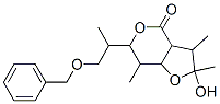 6-(3-benzyloxy-2-propyl)-2-hydroxy-2,3,7-trimethylhexahydro-4H-furo(3,2-c)pyran-4-one CAS#: 125225-47-0
