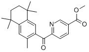 6-(3,5,5,8,8-PENTAMETHYL-5,6,7,8-TETRAHYDRO-NAPHTHALENE-2-CARBONYL)-NICOTINIC ACID METHYL ESTER CAS#: 153559-92-3