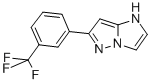 6-(3(Trifluoromethyl)phenyl)imidazo(1,2-b)pyrazole CAS#: 130598-75-3