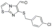 6-[(4-CHLOROBENZYL)SULFANYL]IMIDAZO[2,1-B][1,3]THIAZOLE-5-CARBALDEHYDE CAS#: 339023-13-1