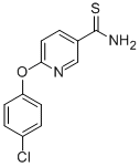6-(4-CHLOROPHENOXY)PYRIDINE-3-CARBOTHIOAMIDE CAS#: 175277-58-4