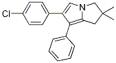 6-(4-Chlorophenyl)-2,3-Dihydro-2,2-DiMethyl-7-Phenyl-1H-Pyrrolizine CAS#: 133111-56-5