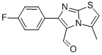 6-(4-FLUOROPHENYL)-3-METHYLIMIDAZO[2,1-B]THIAZOLE-5-CARBOXALDEHYDE CAS#: 139359-87-8