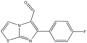 6-(4-FLUOROPHENYL)IMIDAZO[2,1-B][1,3]THIAZOLE-5-CARBOXALDEHYDE CAS#: 134670-30-7