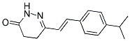 6-(4-ISOPROPYLSTYRYL)-4,5-DIHYDRO-3(2H)-PYRIDAZINONE CAS#: 303146-59-0