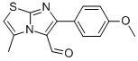 6-(4-METHOXY-PHENYL)-3-METHYL-IMIDAZO-[2,1-B]THIAZOLE-5-CARBALDEHYDE CAS#: 134670-46-5
