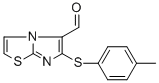 6-(4-METHYLPHENYLTHIO)IMIDAZO[2,1-B]THIAZOLE-5-CARBOXALDEHYDE CAS#: 175277-55-1