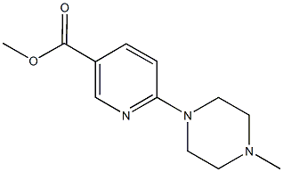 6-(4-Methyl-1-piperazinyl)-3-pyridinecarboxylic acid methyl ester CAS#: 132144-02-6