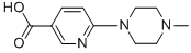 6-(4-Methylpiperazin-1-yl)nicotinic acid CAS#: 132521-70-1