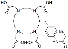 6-(4-bromoacetamidobenzyl)-1,4,8,11-tetraazacyclotetradecane-N,N',N'',N'''-tetraacetic acid CAS#: 121697-38-9