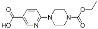 6-(4-ethoxycarbonyl-1-piperazinyl)nicotinic acid CAS#: 132521-69-8