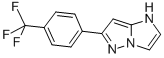 6-(4(Trifluoromethyl)phenyl)imidazo(1,2-b)pyrazole CAS#: 130598-74-2