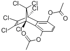 6-(ACETYLOXY)-1,8,9,10,11,11-HEXACHLOROTRICYCLO[6.2.1.0(2,7)]UNDECA-2,4,6,9-TETRAEN-3-YL ACETATE CAS#: 38658-82-1