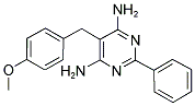 6-AMINO-5-(4-METHOXYBENZYL)-2-PHENYL-4-PYRIMIDINYLAMINE CAS#: 163590-00-9