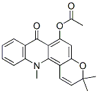 6-Acetoxy-3,12-dihydro-3,3,12-trimethyl-7H-pyrano[2,3-c]acridin-7-one CAS#: 36380-14-0