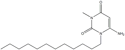 6-Amino-1-dodecyl-3-methyl-2,4(1H,3H)-pyrimidinedione CAS#: 137476-00-7