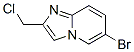 6-BROMO-2-CHLOROMETHYL-IMIDAZO[1,2-A]PYRIDINE CAS#: 136117-72-1