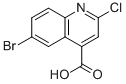 6-BROMO-2-CHLOROQUINOLINE-4-CARBOXYLIC ACID, 97 CAS#: 287176-62-9