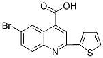 6-BROMO-2-THIOPHEN-2-YL-QUINOLINE-4-CARBOXYLIC ACID CAS#: 33289-49-5