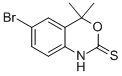 6-BROMO-4,4-DIMETHYL-1H-BENZO[D][1,3]OXAZINE-2(4H)-THIONE CAS#: 304853-34-7
