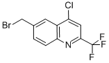 6-(BROMOMETHYL)-4-CHLORO-2-(TRIFLUOROMETHYL)-QUINOLINE CAS#: 123637-51-4
