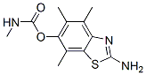 6-Benzothiazolol, 2-amino-4,5,7-trimethyl-, methylcarbamate (ester) (9CI) CAS#: 120164-20-7