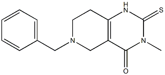 6-Benzyl-3-Methyl-2-thioxo-2,3,5,6,7,8-hexahydropyrido[4,3-d]pyriMidin-4(1H)-one CAS#: 159660-86-3