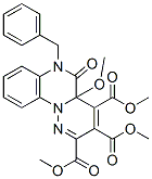 6-Benzyl-5,6-dihydro-4a-methoxy-5-oxo-4aH-pyridazino[1,6-a]quinoxaline-2,3,4-tricarboxylic acid trimethyl ester CAS#: 37921-98-5