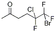 6-Bromo-5-chloro-2-oxo-5,6,6-trifluorohexane CAS#: 155630-26-5
