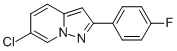 6-CHLORO-2-(4-FLUOROPHENYL)PYRAZOLO[1,5-A]PYRIDINE CAS#: 291744-01-9