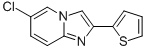 6-CHLORO-2-THIOPHEN-2-YL-IMIDAZO[1,2-A]PYRIDINE CAS#: 35368-93-5