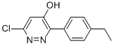 6-CHLORO-3-(4-ETHYLPHENYL)-4-PYRIDAZINOL CAS#: 138651-22-6