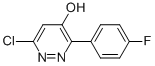 6-CHLORO-3-(4-FLUOROPHENYL)-4-PYRIDAZINOL CAS#: 138651-12-4