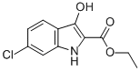 6-CHLORO-3-HYDROXY-1H-INDOLE-2-CARBOXYLIC ACID ETHYL ESTER CAS#: 153501-26-9