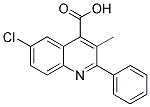 6-CHLORO-3-METHYL-2-PHENYL-4-QUINOLINECARBOXYLIC ACID CAS#: 154869-06-4