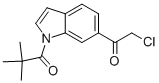 6-CHLOROACETYL-1-(2,2-DIMETHYLPROPANOYL)INDOLE CAS#: 116621-13-7