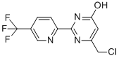 6-(CHLOROMETHYL)-2-[5-(TRIFLUOROMETHYL)-2-PYRIDYL]PYRIMIDIN-4-OL CAS#: 266679-42-9