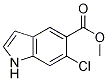 6-Chloro-1H-indole-5-carboxylic acid methyl ester CAS#: 162100-83-6