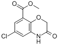 6-Chloro-3,4-dihydro-3-oxo-2H-1,4-benzoxazine-8-carboxylic acid methyl ester CAS#: 123040-75-5