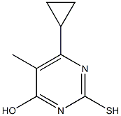 6-Cyclopropyl-2-Mercapto-5-MethylpyriMidin-4-ol CAS#: 32249-40-4