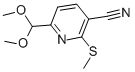 6-(DIMETHOXYMETHYL)-2-(METHYLTHIO)NICOTINONITRILE CAS#: 175277-24-4
